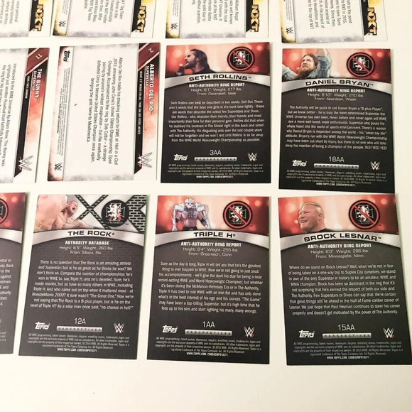 2016  WWE Topps Lot of 23 Wrestling Cards NXT Mix Lot - Picture 15 of 16
